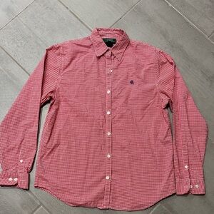 Ralph Lauren Red Gingham Button Down Shirt